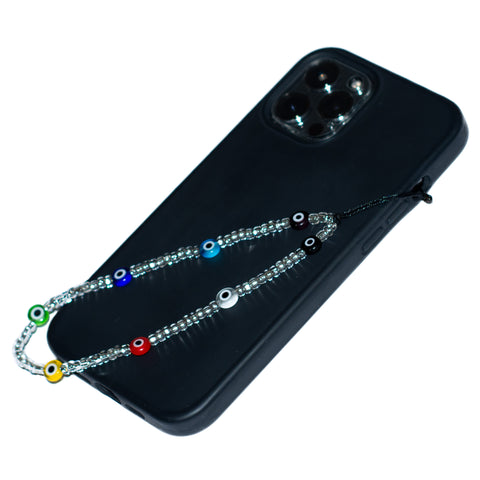 Mulit-color Flat Evil Eye Phone Charm
