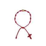 Virgen De Guadalupe Rosary Bracelet (Red Color)