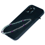 Purple Flat Evil Eye Phone Charm