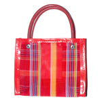 Red Mercado Mesh Bag (Small)