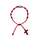 Saint Jude Rosary Bracelet (Red Color)