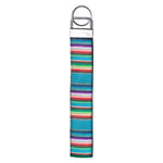 Teal Serape Keychain