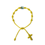 Saint Jude Rosary Bracelet (Yellow Color)